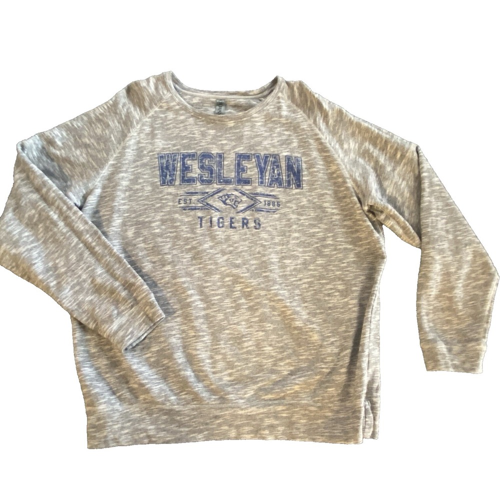 Iowa Wesleyan Tigers Pullover Sweatshirt Women's Size Large